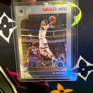 Ja Morant MINT CONDITION Panini Holo Rookie Card!